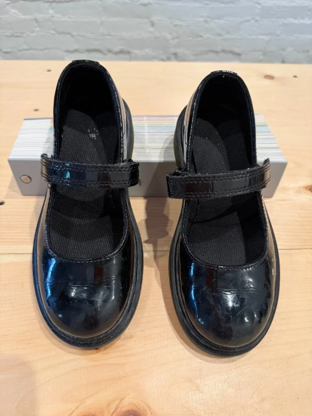 Dr. Martens Maccy Black Patent Mary Janes Size 13